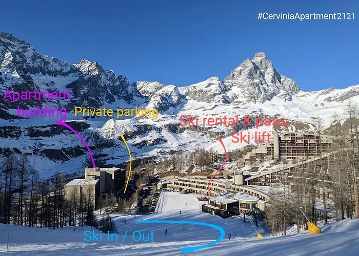 Cervinia 2121 - & Mountain Panorama Апартаменти *